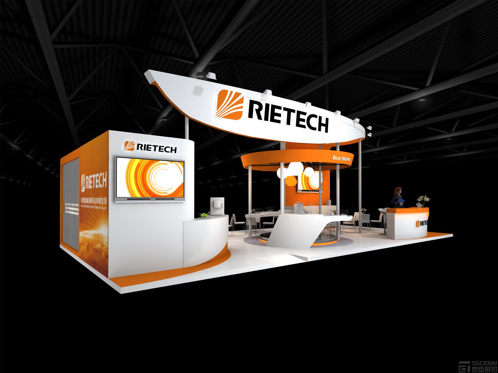 RIETECH榮德太陽能展臺設(shè)計